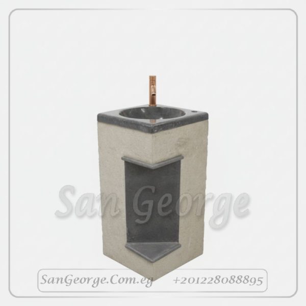 Marble Basin Beige Hand Made من San George Design
