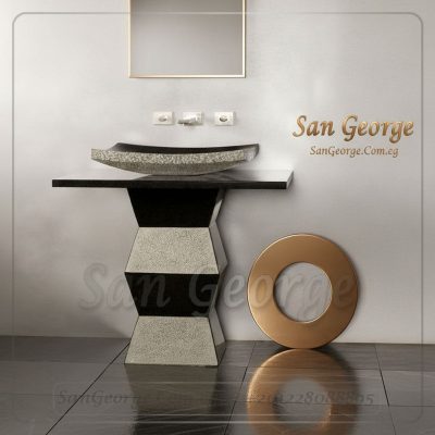 Marble Basin Hand Made من San George Design