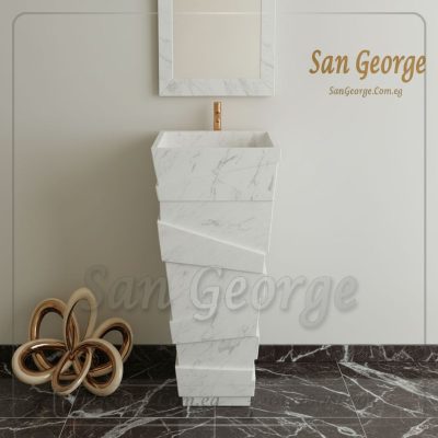 Marble Basin Hand Made من San George Design