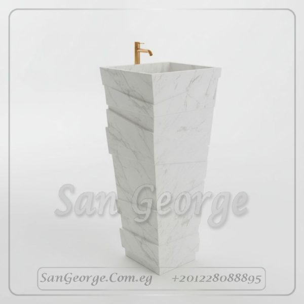 Marble Basin Hand Made من San George Design