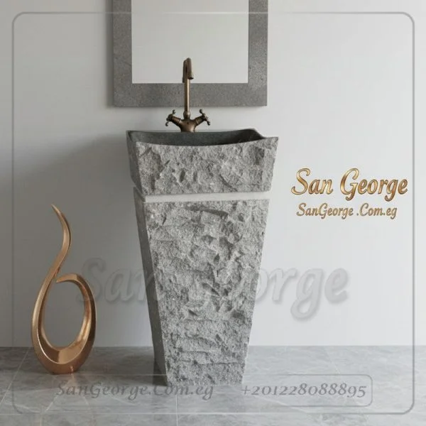Marble Basin Beige Hand Made من San George Design