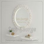 مرايا رخام طبيعي باضائه ليد مميزه Marb-7007 من سان جورج ديزاين San George Design