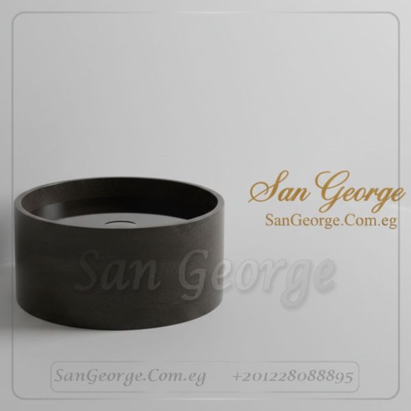 مغسلة رخام طبيعي مستورد X12 تصميم فريد | San George Desin