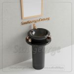 مغسلة فاخرة Almond مربعة Mr-Sh-1 مقاس 50 سم San George Design