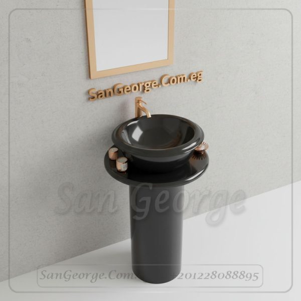 مغسلة فاخرة Almond مربعة Mr-Sh-1 مقاس 50 سم San George Design