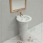 مغسلة فاخرة Square مربعة Mr-Sh-13 مقاس 50 سم San George Design