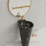 حوض رخام صناعي Tulip كونو Mr-Sh-15 مقاس 50 سم San George Design