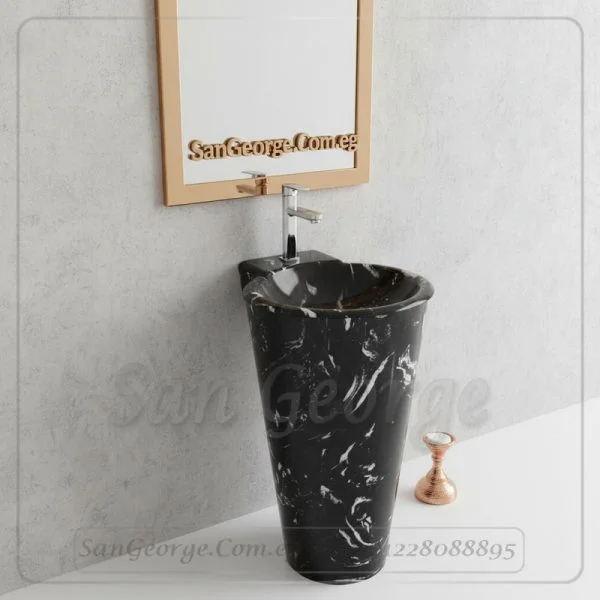حوض رخام صناعي Marlo كونو Mr-Sh-17 مقاس 55 سم San George Design