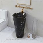 مغسلة فاخرة Cesilia أرضية كونو Mr-Sh-18 مقاس 50 سم San George Design