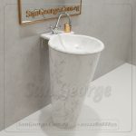 حوض رخام صناعي Marina كونو Mr-Sh-19 مقاس 50 سم San George Design