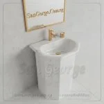 حوض رخام صناعي Doloris أرضي كونو Mr-Sh-21 مقاس 50 سم San George Design