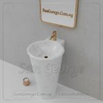 مغسلة فاخرة Perla كونو Mr-Sh-23 مقاس 50×50 San George Design