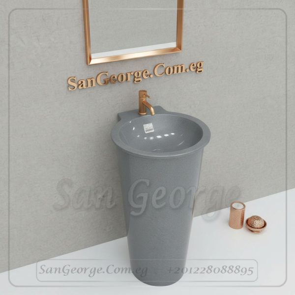 حوض أرضي مودرن Tulip كونو Mr-Sh-28 مقاس 50×50 San George Design