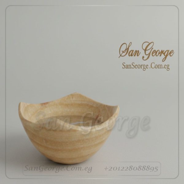 مغسلة رخام طبيعي مستورد X18 تصميم فريد | San George Desin