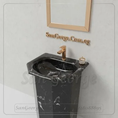 حوض حمام Marly بيضاوي Mr-Sh-38 مقاس 50×50 San George Design