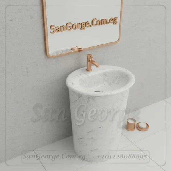حوض أرضي بيضاوي Square Mr-Sh-39 مقاس 50×50 San George Design