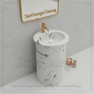 حوض أرضي بيضاوي Romera Mr-Sh-42 مقاس 50×50 San George Design