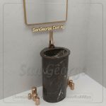 مغسلة فاخرة Cesilia بيضاوي Mr-Sh-44 مقاس 50×50 San George Design