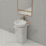 حوض حمام مودرن Square مربع Mr-Sh-52 مقاس 50×50 San George Design