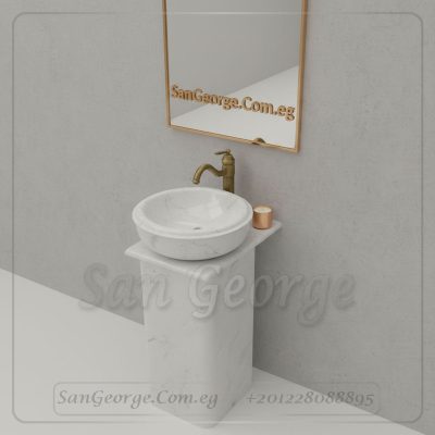 حوض حمام مودرن Square مربع Mr-Sh-52 مقاس 50×50 San George Design