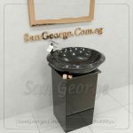 حوض حجر صناعي Romera مربع Mr-Sh-55 مقاس 50×50 San George Design