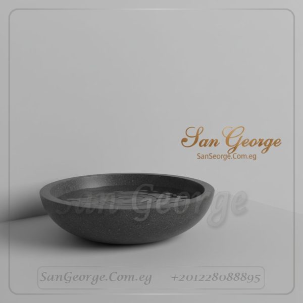 مغسلة رخام طبيعي مستورد X8 تصميم فريد | San George Desin