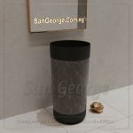 حوض ميترا أخضر زيتوني داكن ورخام 40 | San George Design