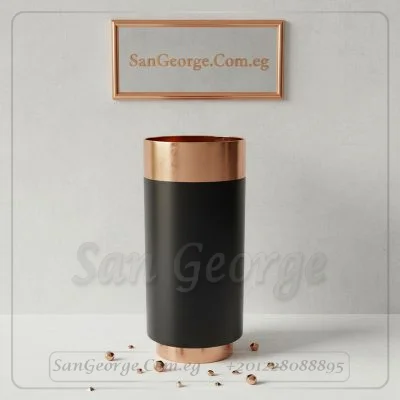 حوض روز جولد وستانلس أسود 80×40 | San George Design