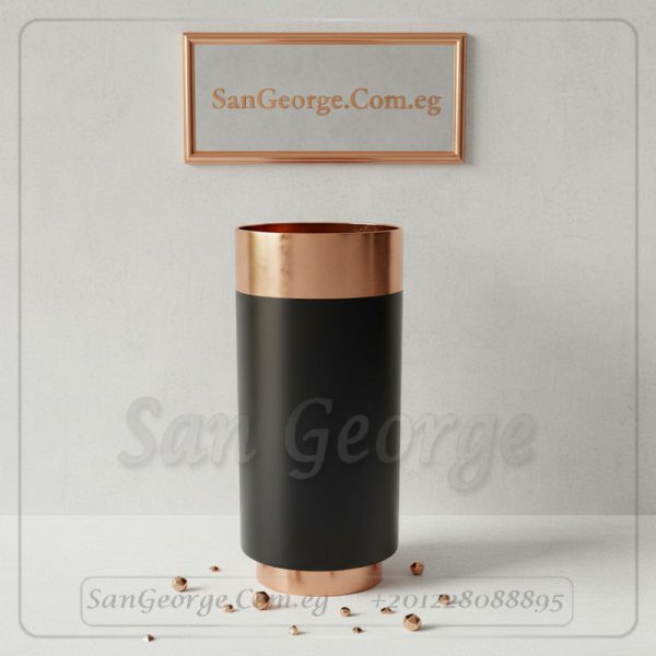 حوض روز جولد وستانلس أسود 80×40 | San George Design