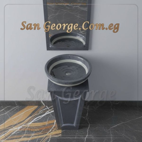 حوض حمام من الرخام رمادي and Made من San George Design