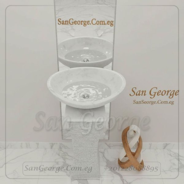 مغسله من ال رخام مزخرف Hand Made من San George Design