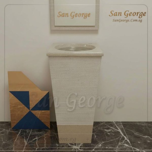 حوض حمام من الرخام Hand Made من San George Design