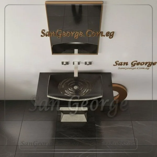 Marble Basin Hand Made من San George Design