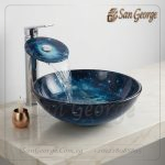 حوض حمام من San George Design - حوض + خلاط شلال | سان جورج مصر